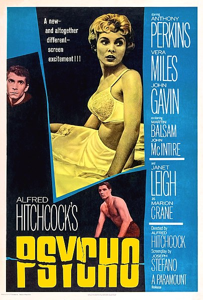 Psycho theatrical poster