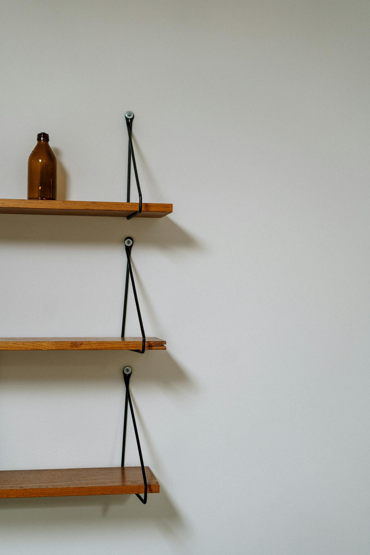 simple wall shelves