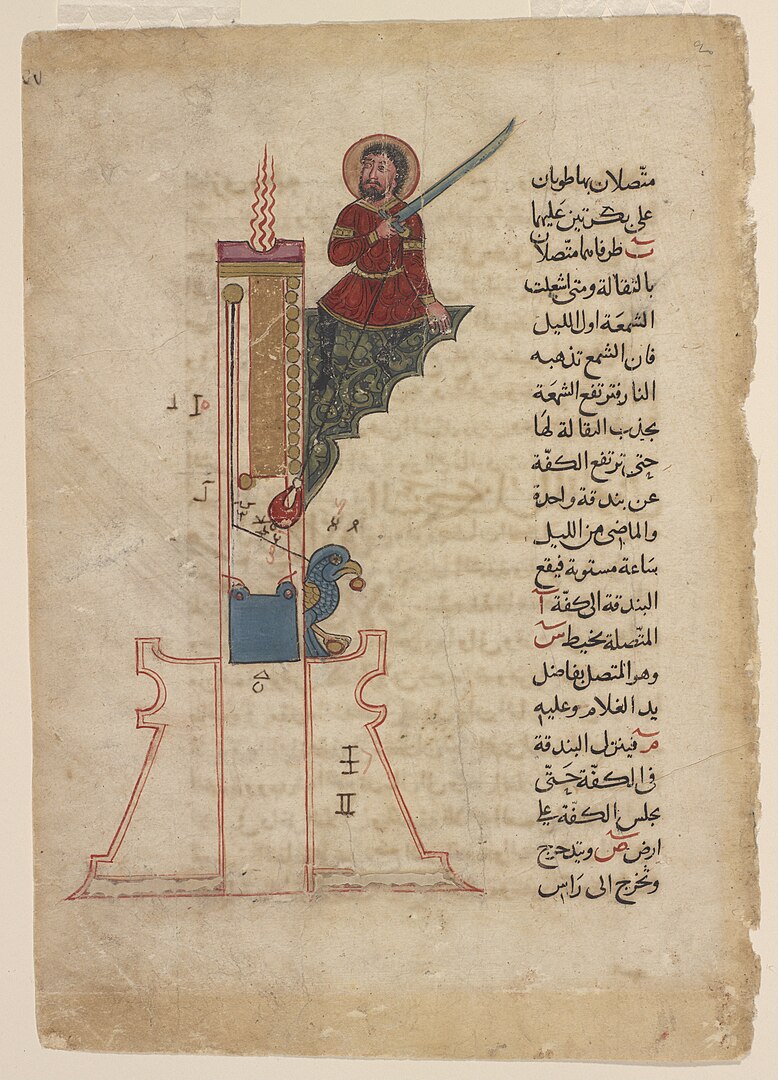 Al-Jazari’s candle clock