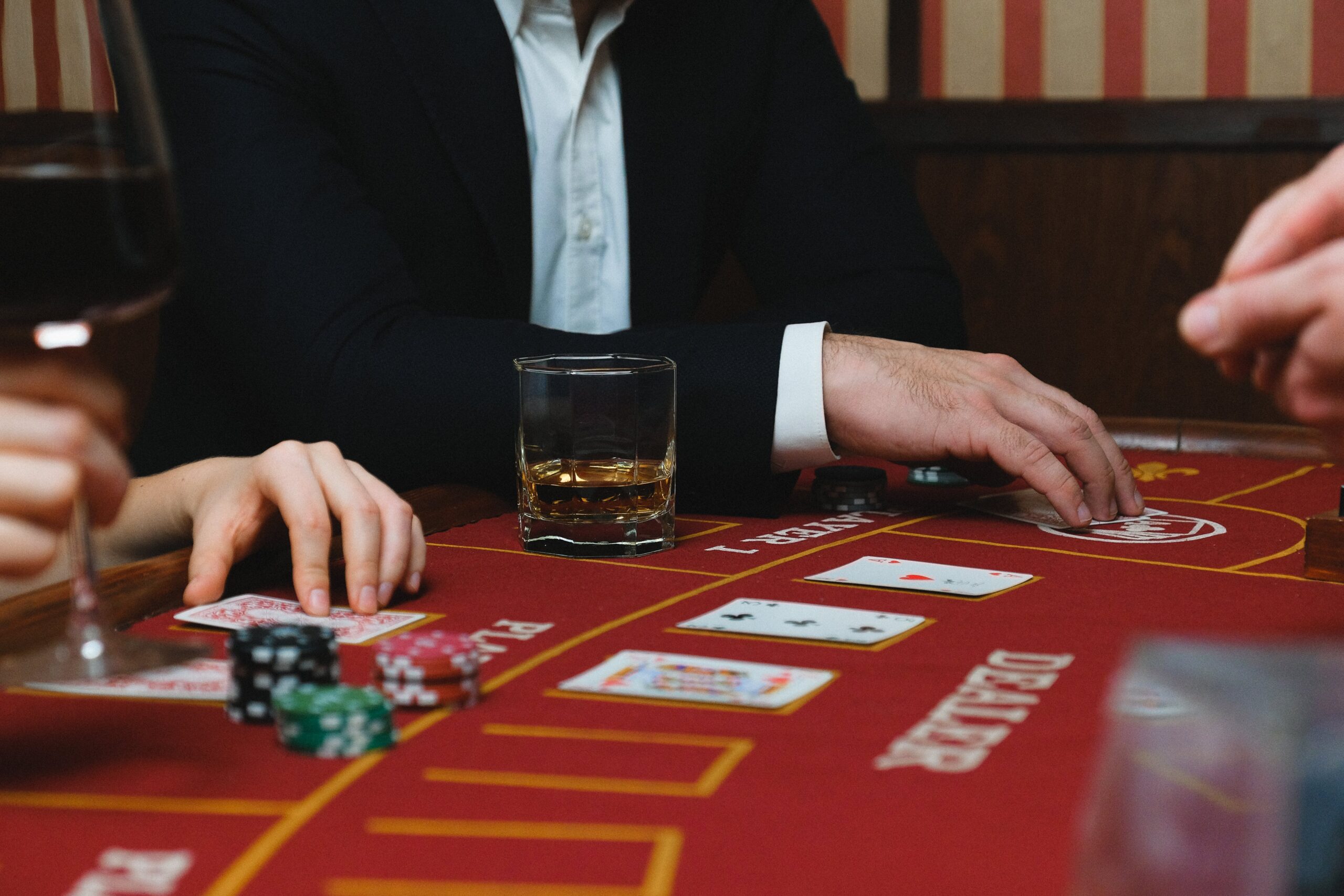 Blackjack is often considered a game of chance