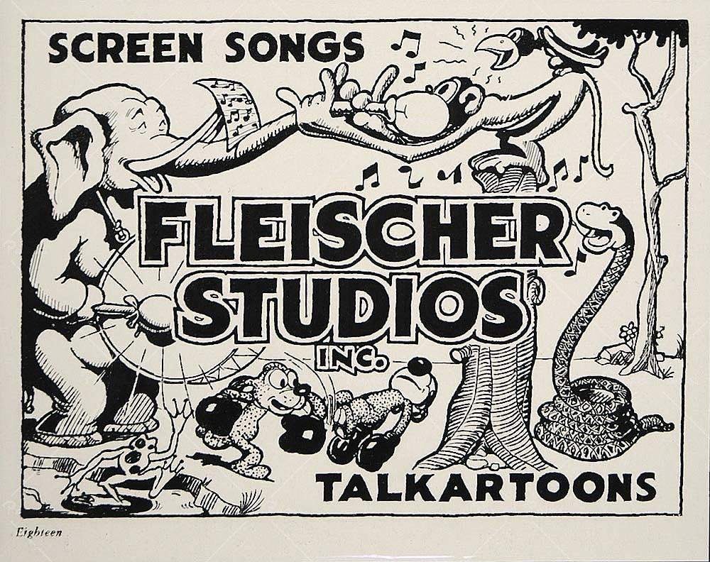 Fleischer Studios Logo 1920s
