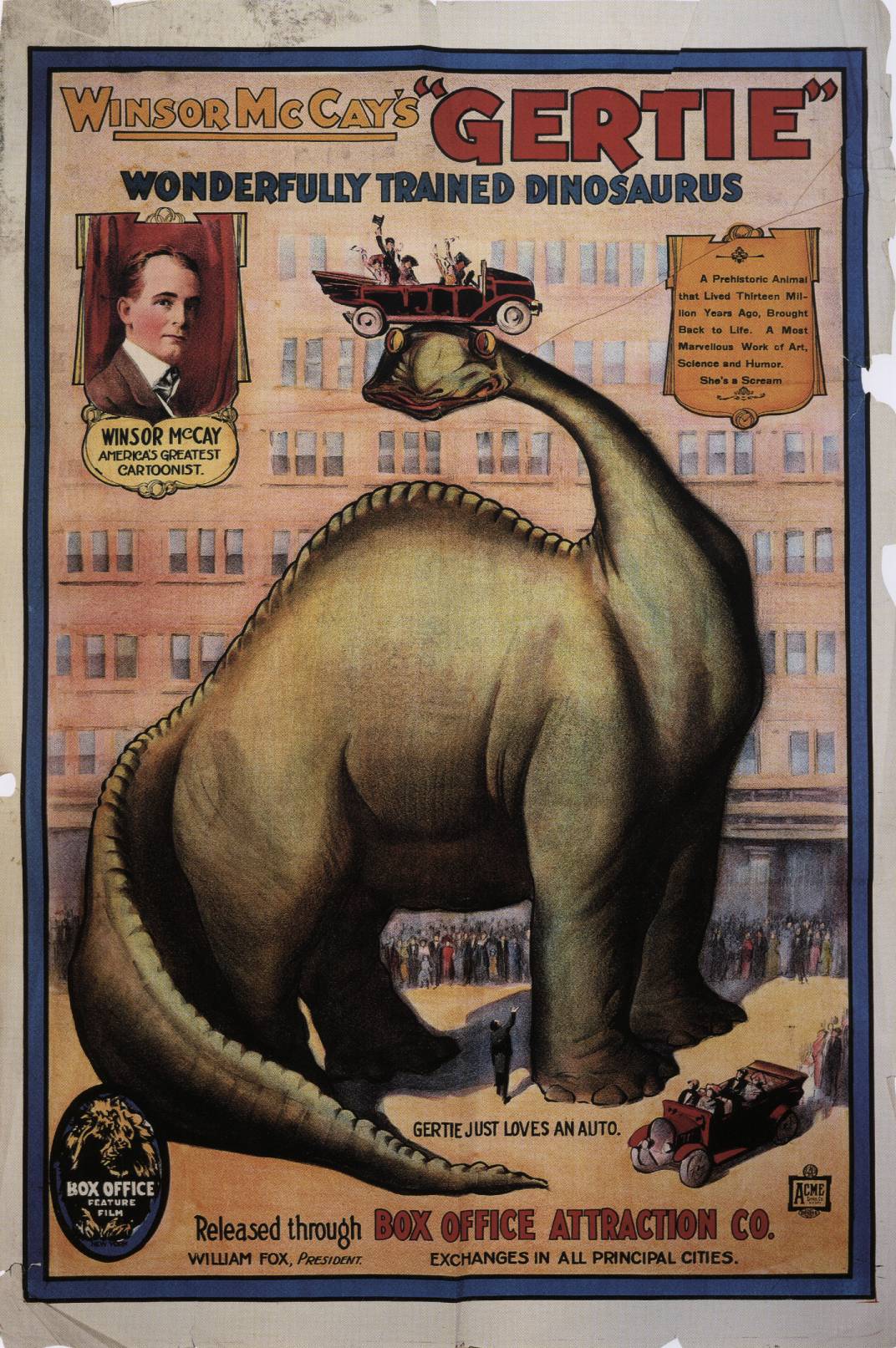 Gertie the Dinosaur poster