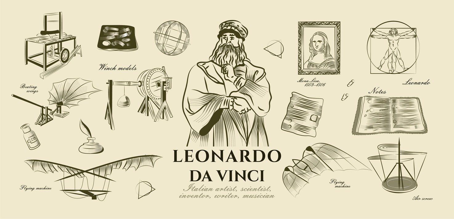 Leonardo Da Vinci and his creations