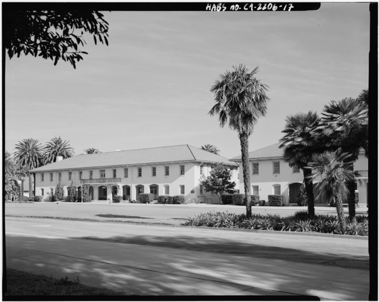 Patton Quadrangle buildings at Fort MacArthur in California