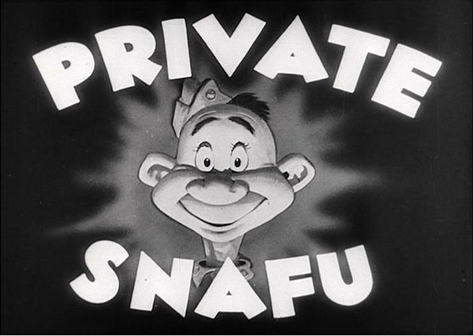 Private Snafu cartoon