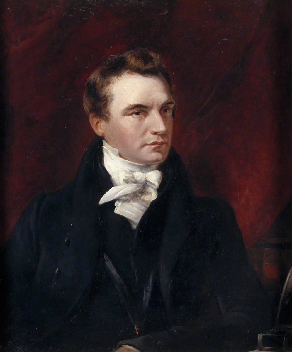 a portrait of Charles Babbage circa 1820