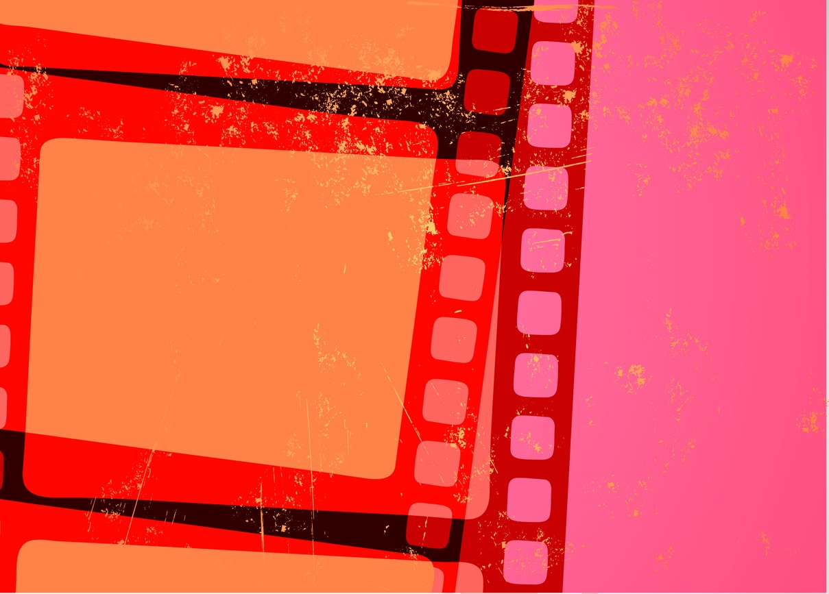 colorful film design abstract