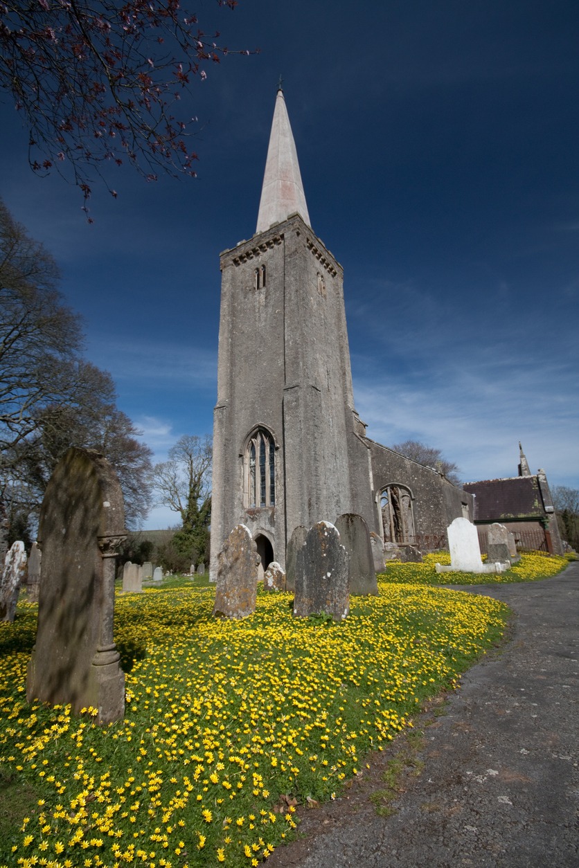 the Holy Trinity Church in Buckfastleigh, Devon, England