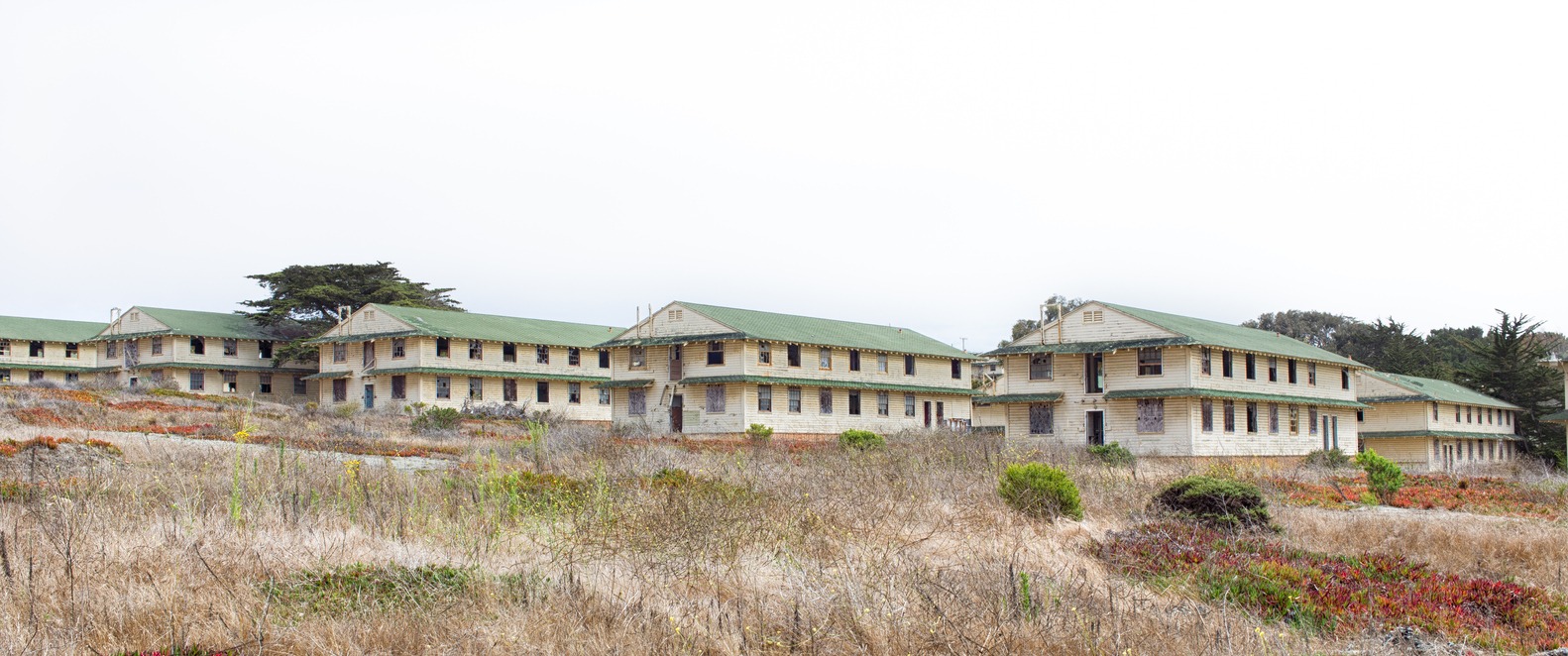 the abandoned Fort Ord military base in California