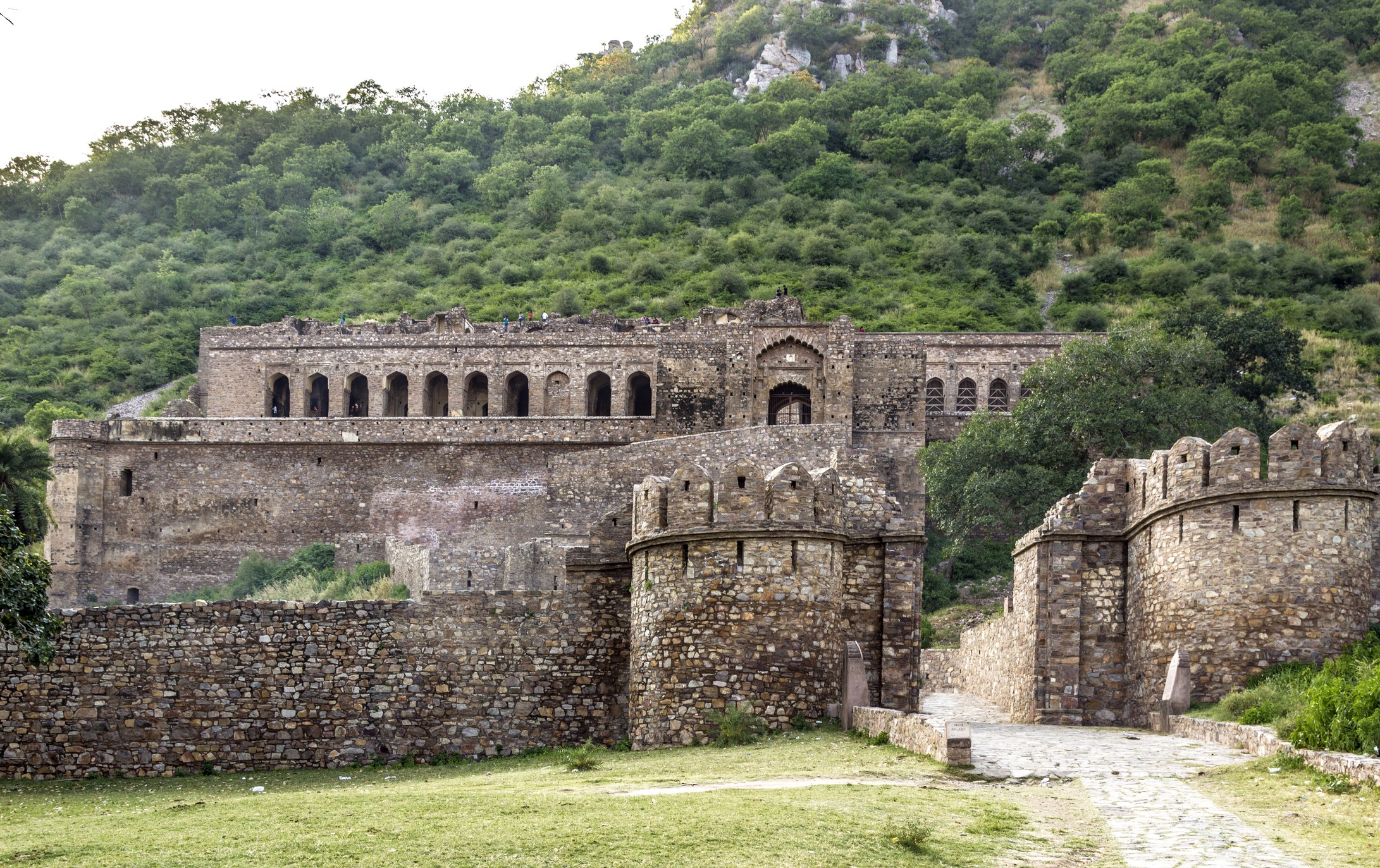 the old Bhangarh Fort in India
