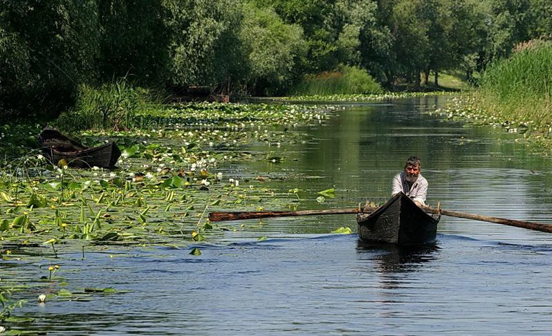 A Lipovan fisher in the Danube's delta
