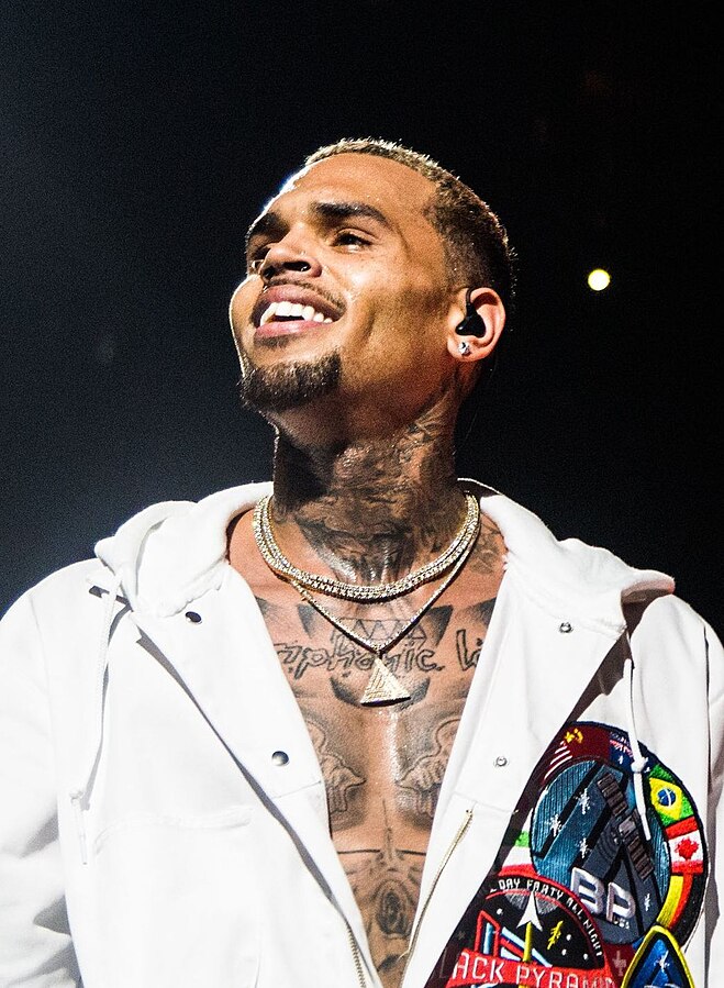 Chris Brown in 2017