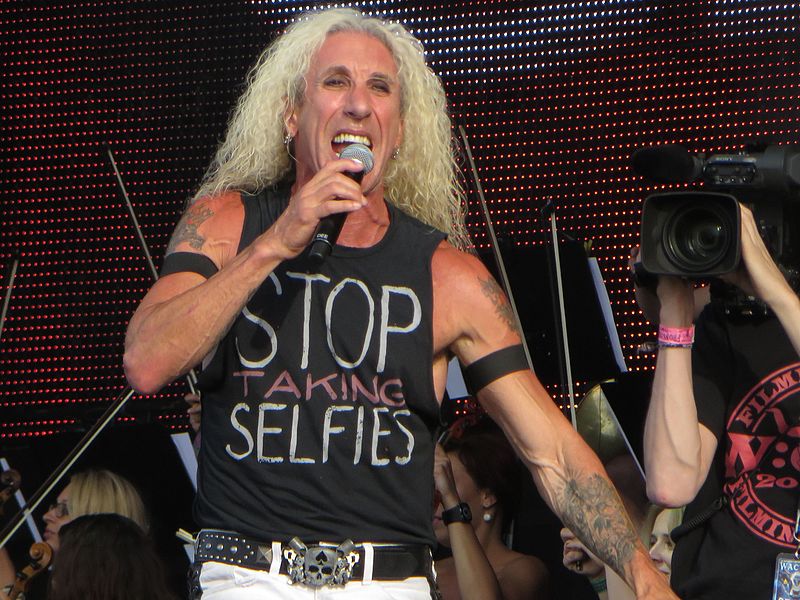 Dee Snider from the band Twisted Sister