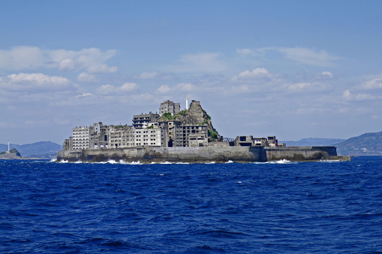 Hashima Island in Japan