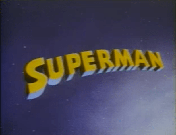 Superman logo by Fleischer Studios
