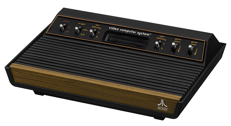 The Atari 2600, a video game console released by Atari in 1977, originally called the Atari Video Computer System