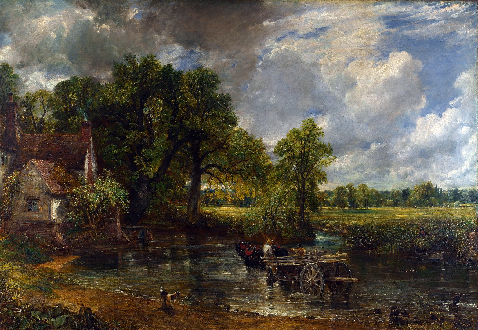 The Hay Wain" by John Constable (1821)