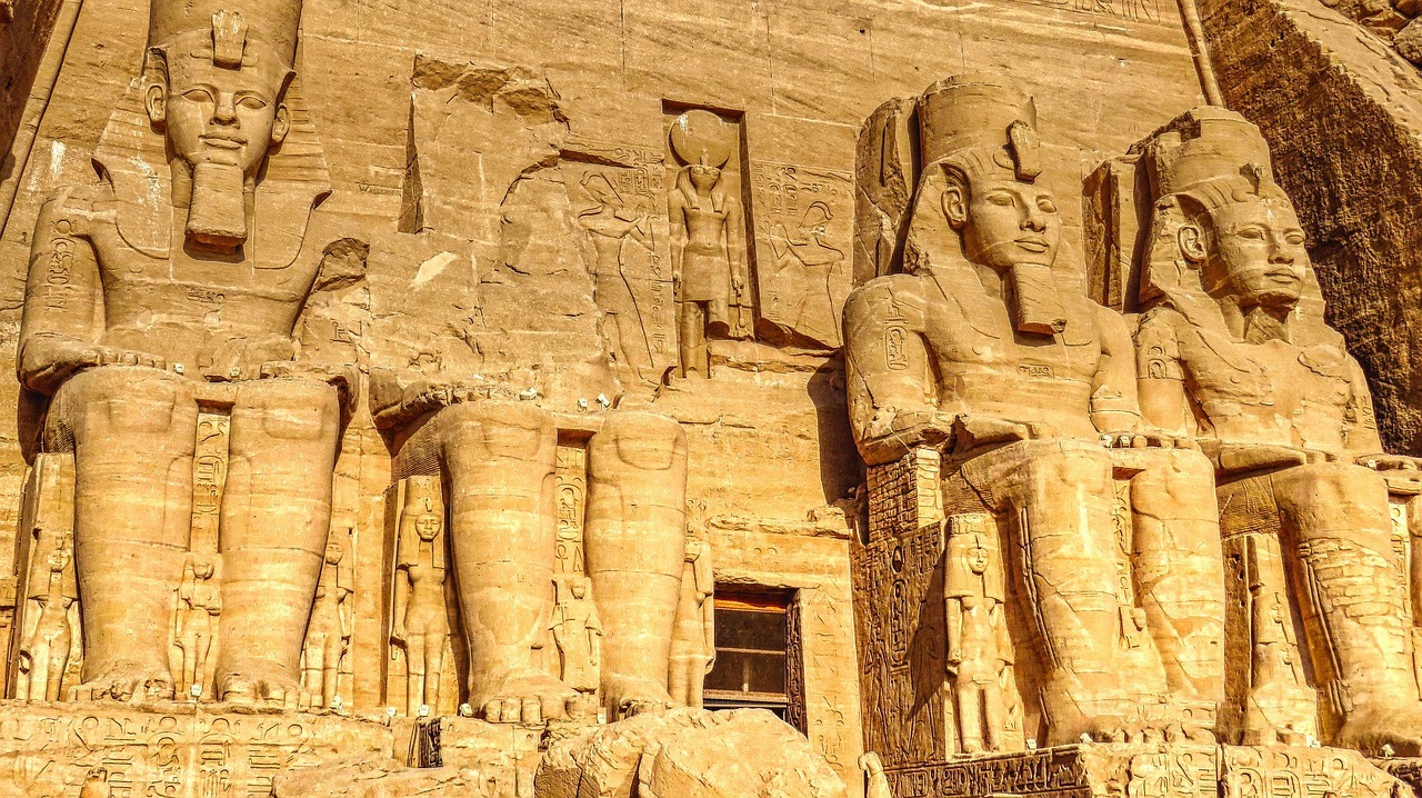 The Temples of Abu Simbel, Egypt