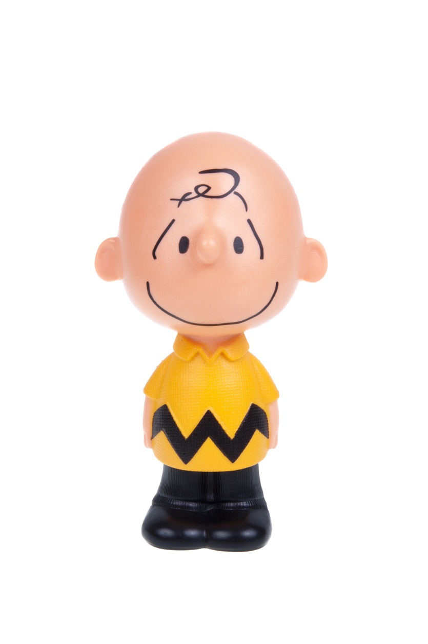 a Charlie Brown Happy Meal toy