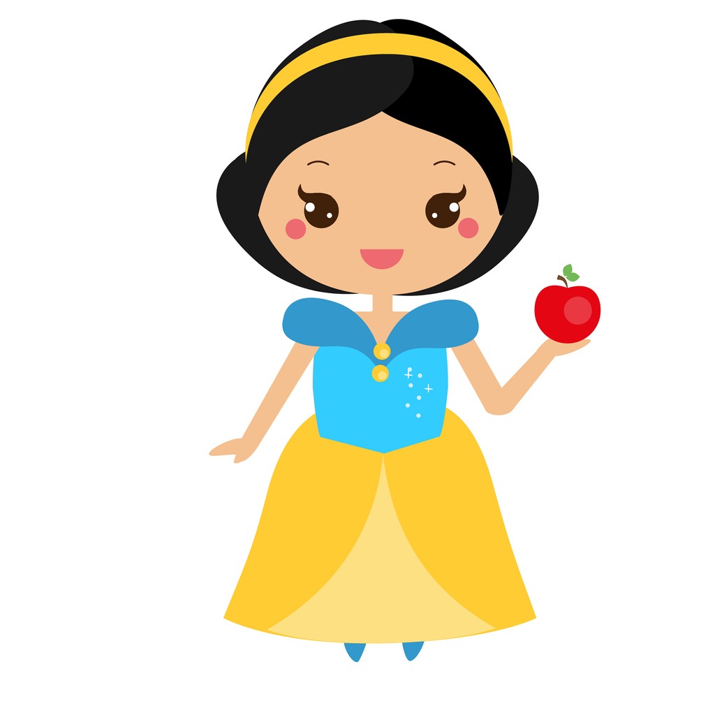 a cute rendition of Snow White