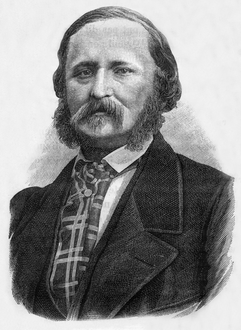 a portrait of Édouard-Léon Scott de Martinville