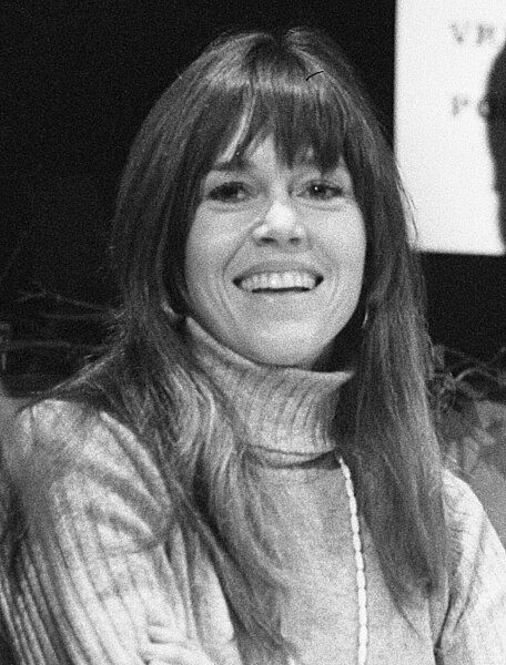 a portrait of Jane Fonda