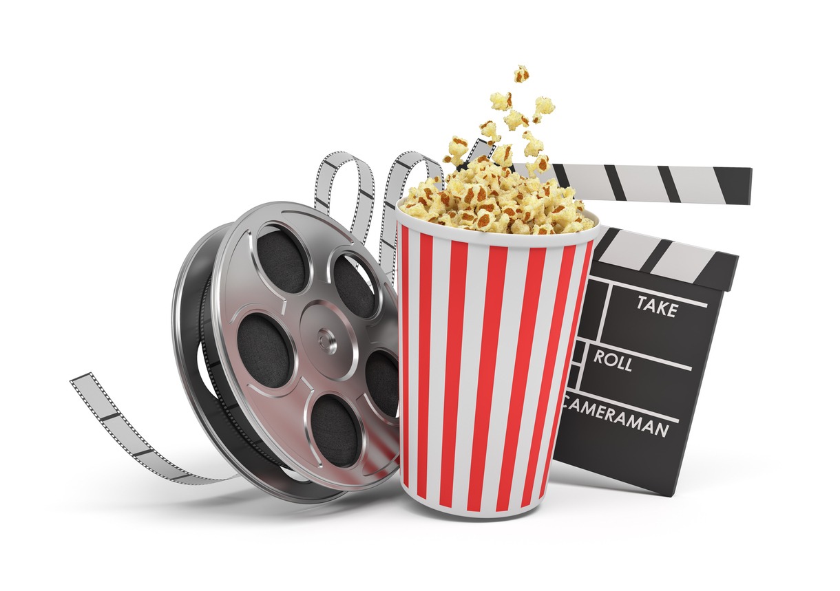 common items seen in watching and filming movies