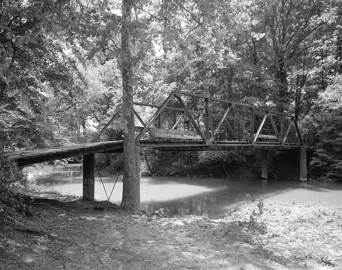 the Little Cossatot River Bridge in Arkansas