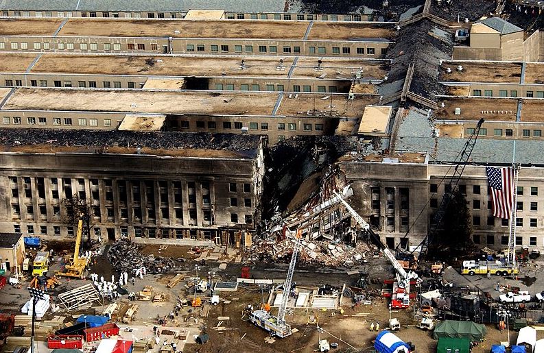 the Pentagon during cleanup operations