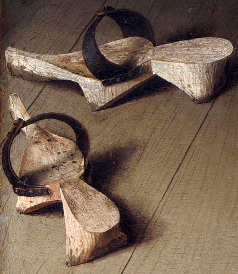 Patten Shoes from Middle Ages