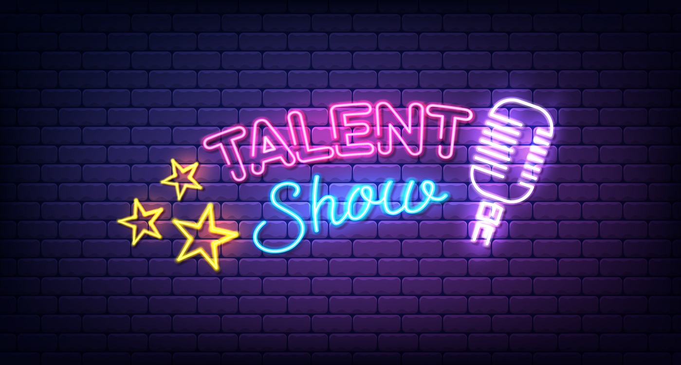 Talent Show neon sign vector