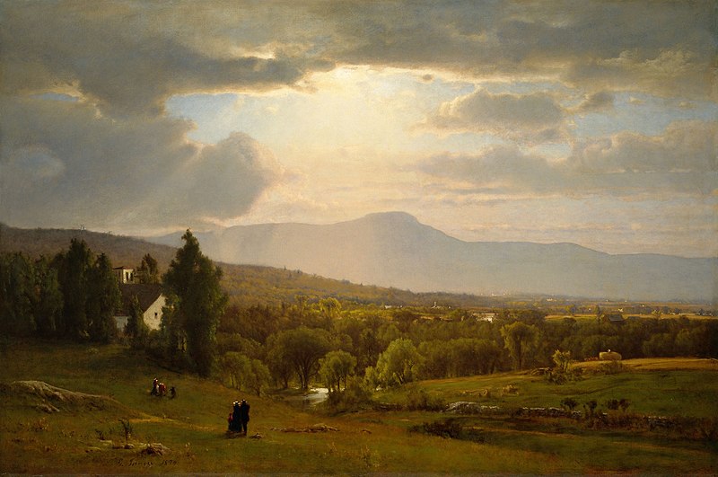 a painting of Catskill Mountains by George Inness