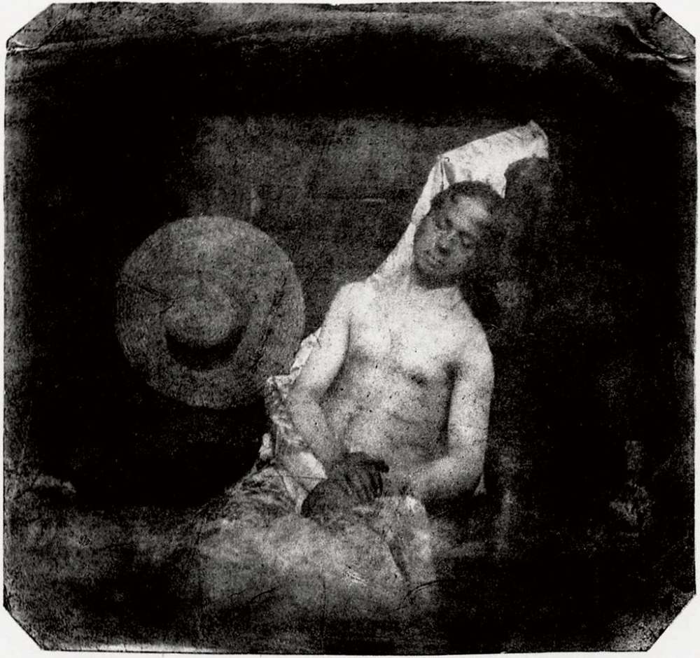 Self portrait as a drowned man
