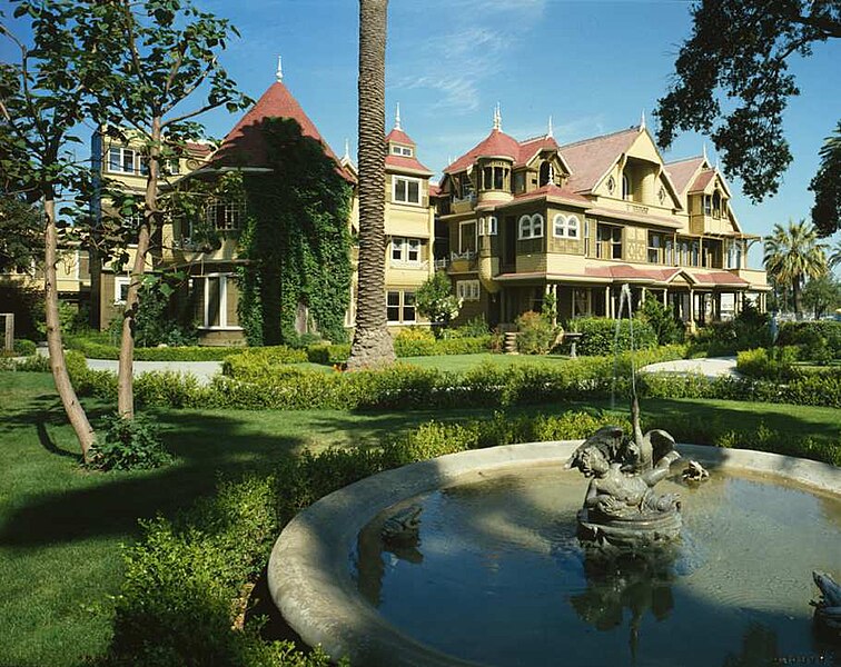the Winchester Mystery House in California