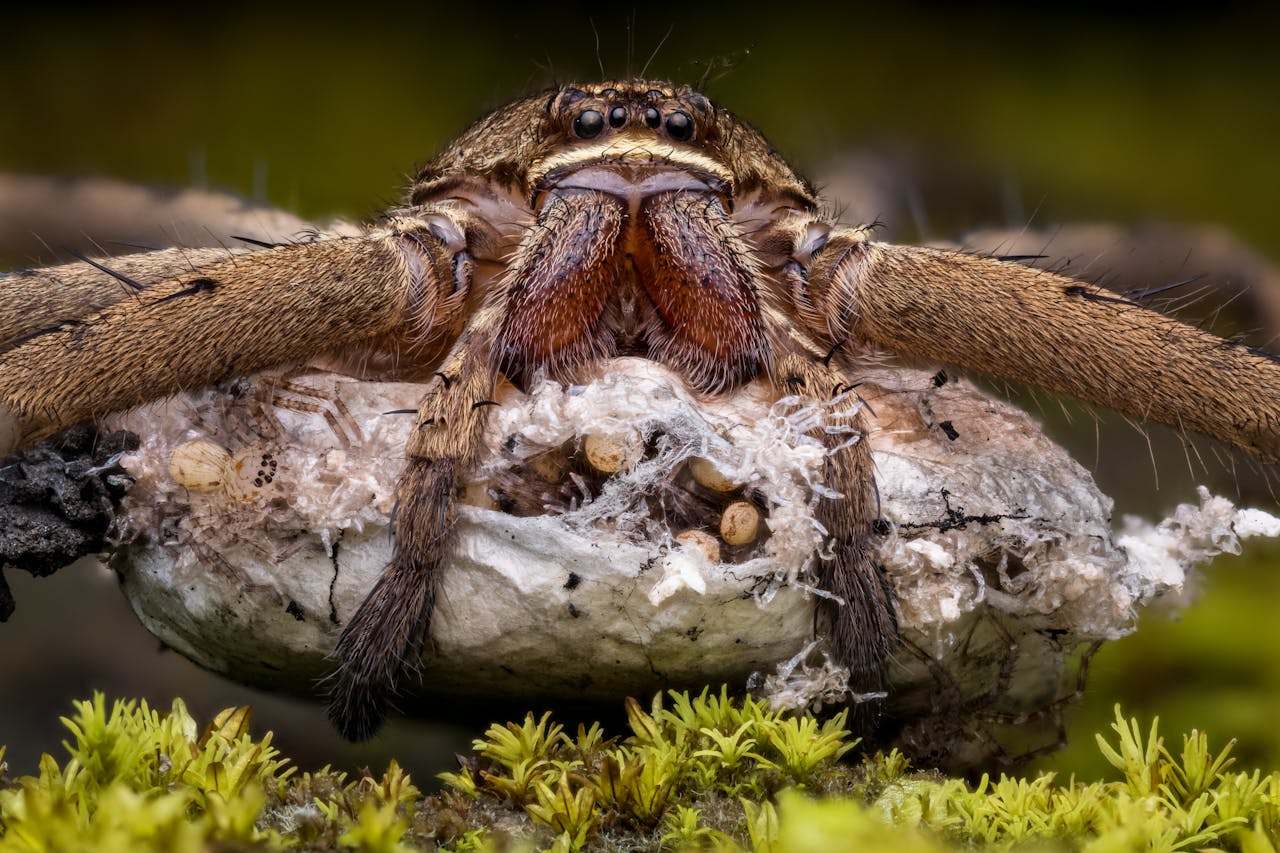 a Huntsman Spider