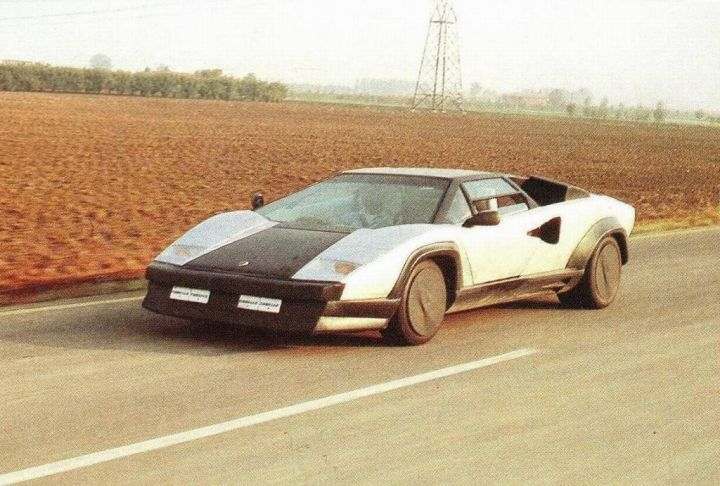 A Lamborghini Countach