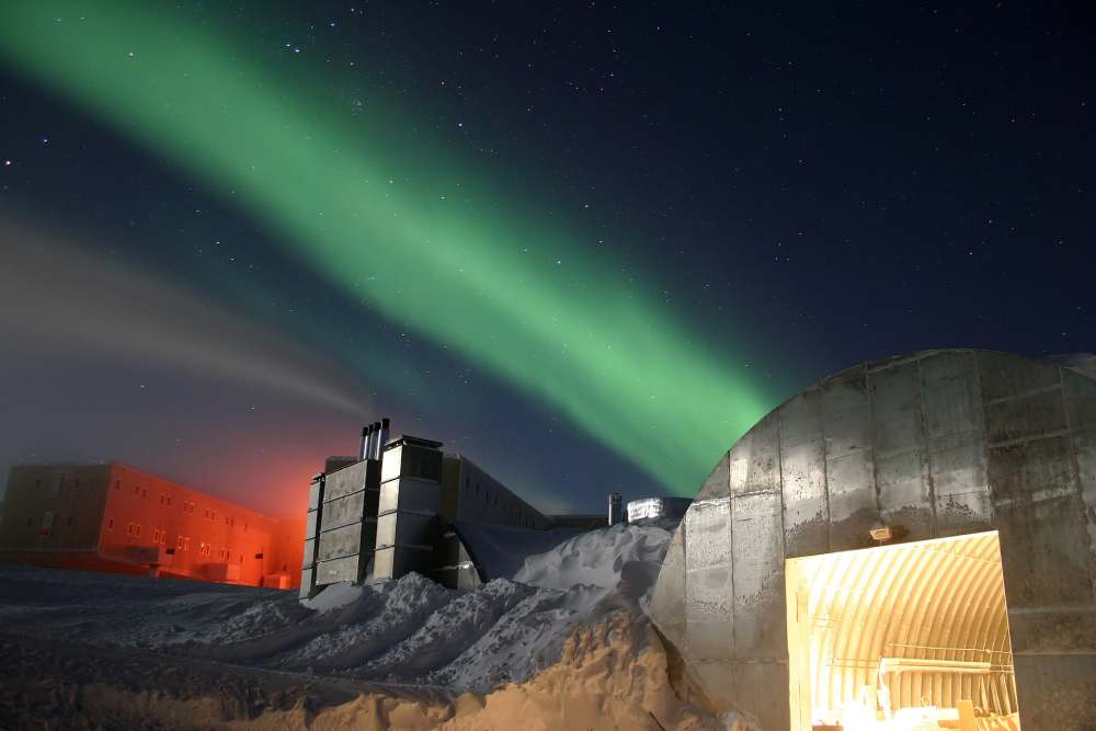 The Thing is screened annually at the Amundsen–Scott South Pole Station