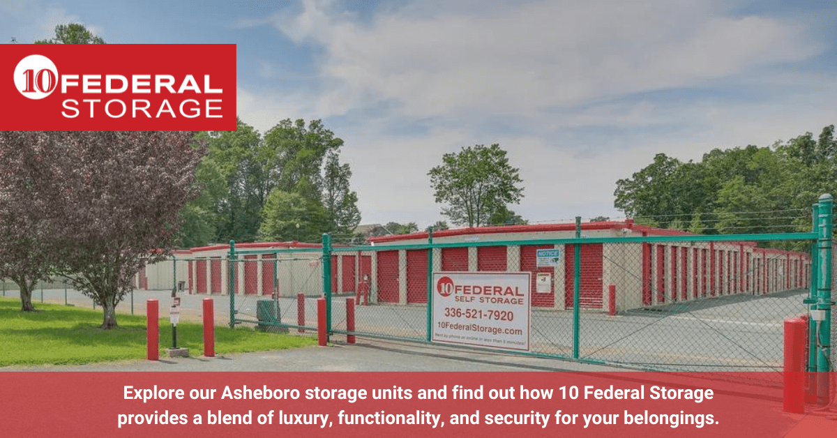 Storage Units in Asheboro Tailored to Your Needs